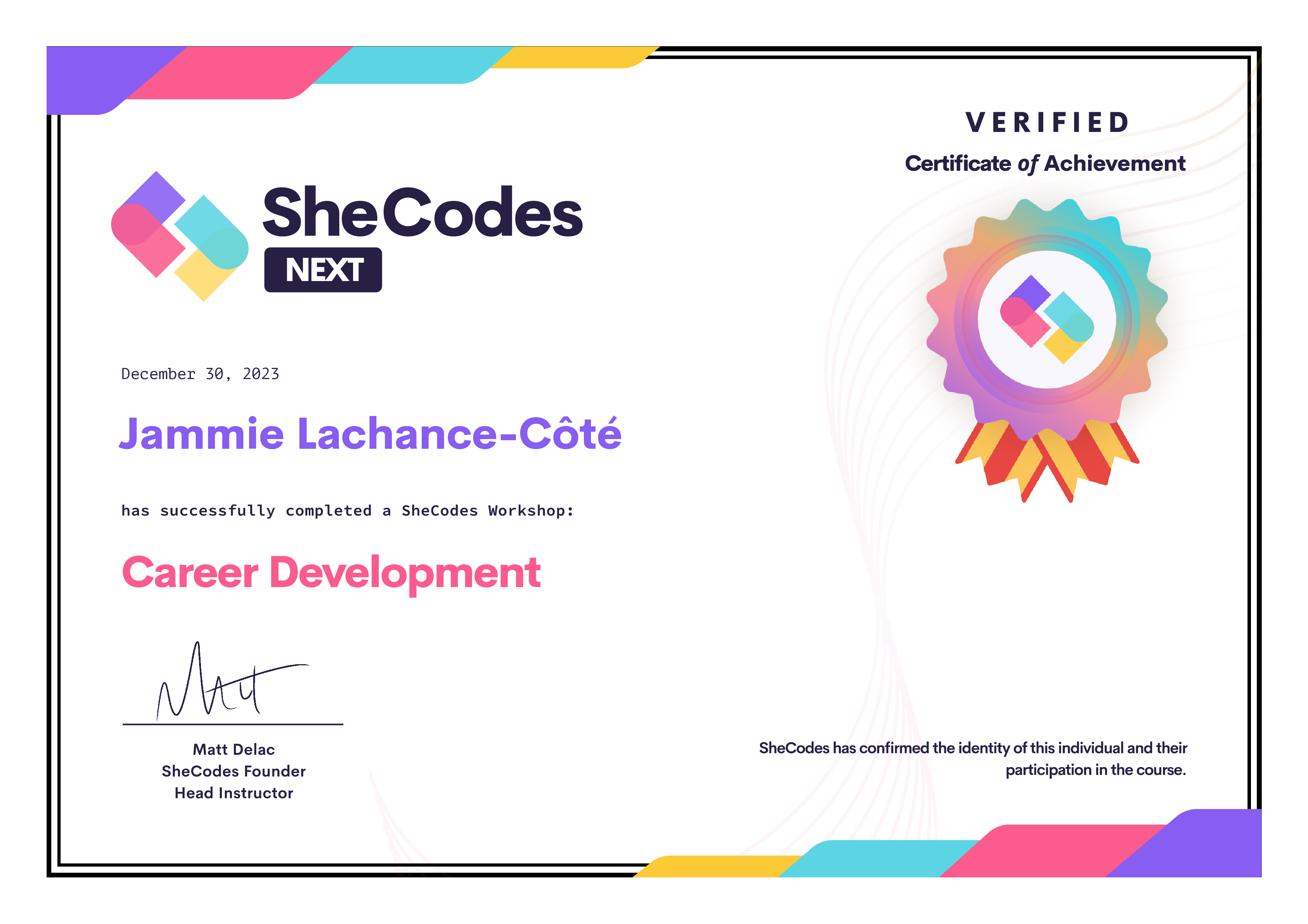SheCodes Next